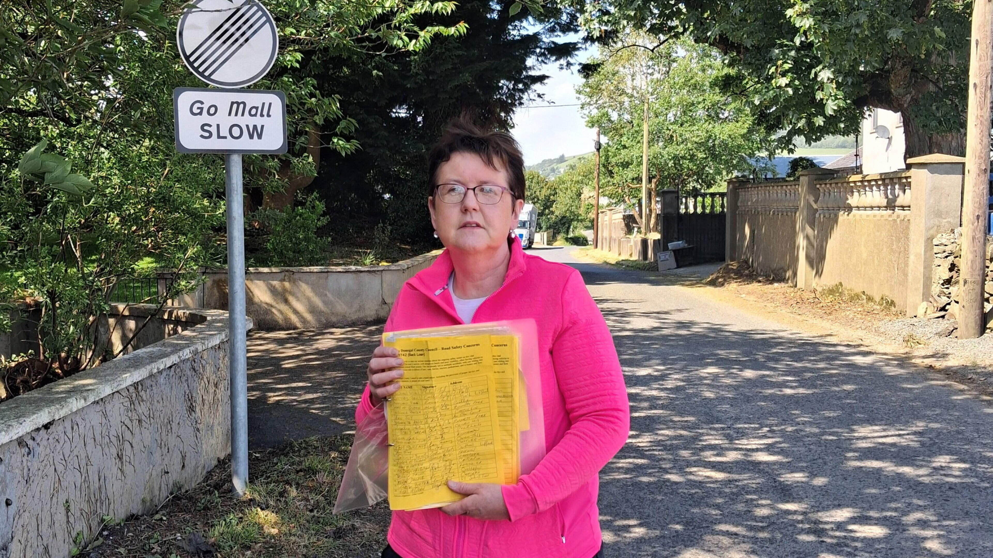 Road safety concerns in Donegal prompts community action as over 500 people sign petition